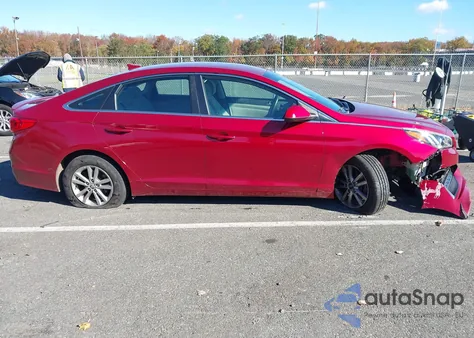 2015 Hyundai Sonata Se from USA, damaged, VIN 5NPE24AF4FH184459